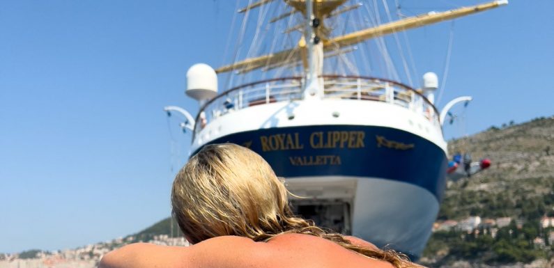 Sail around the Greek Isles totally naked on nudist cruise with ‘no photo zones’