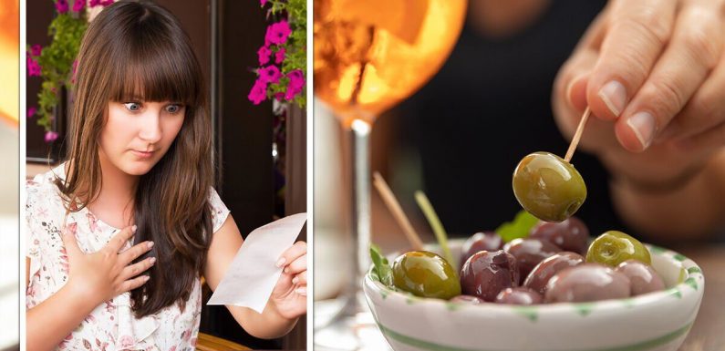 Six items restaurants in Spain can not charge you for – including olives