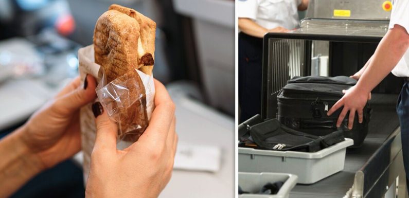 ‘They’re banned!’ Common foods you can’t take through airport security