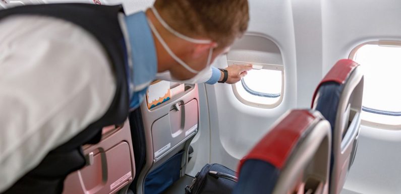 Flight attendant explains why you have to put windows up on take off and landing