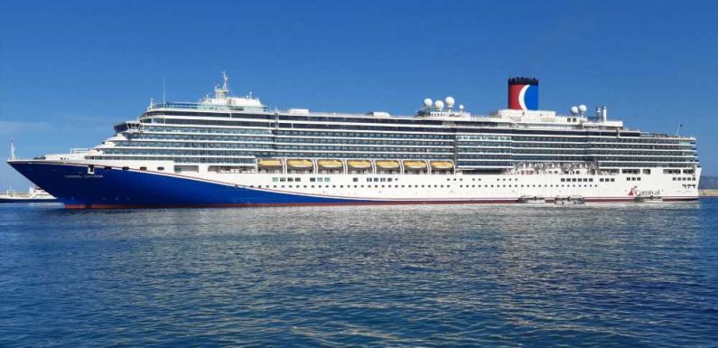 Former Costa ship exits drydock as the Carnival Luminosa: Travel Weekly