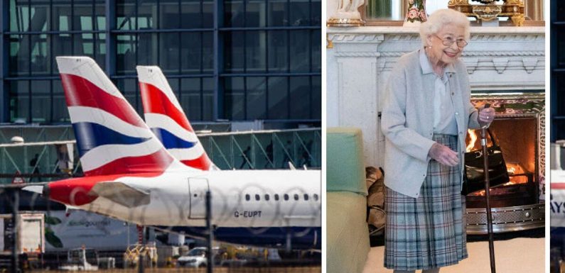Heathrow Airport announces delays due to Queen’s death