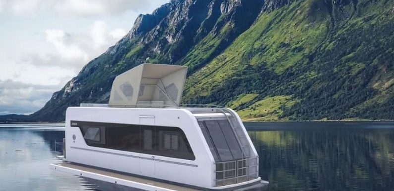 Incredible campervan transforms into boat so you can camp on land and sea