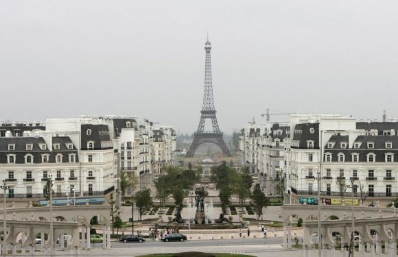 Inside Chinese city built to look like Paris – complete with fake Eiffel Tower