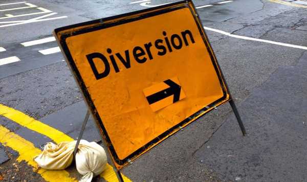 ‘Rude’ diversion route raises eyebrows as roads shut for maintenance