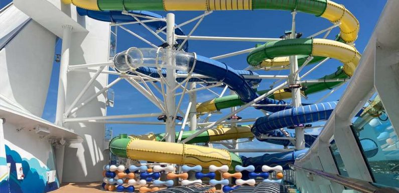 Waterslides to try on Royal Caribbean, both at sea and on shore: Travel Weekly