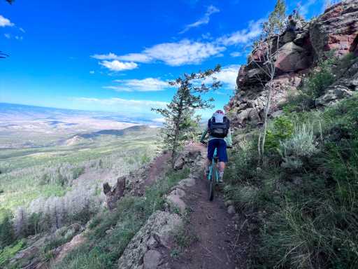 Add the Palisade Plunge in southwest Colorado to your must-ride list