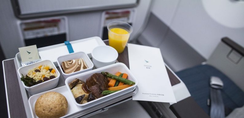 Cabin crew say they don’t eat ‘unhealthy’ plane food that causes ‘bloating’