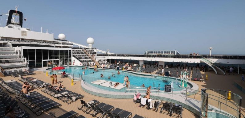 ‘I stayed on the billion-pound ‘HMS Wag’ with 6 pools and massive indoor slide’