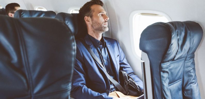 Man fuming after seeing his plane seat despite paying extra to avoid it