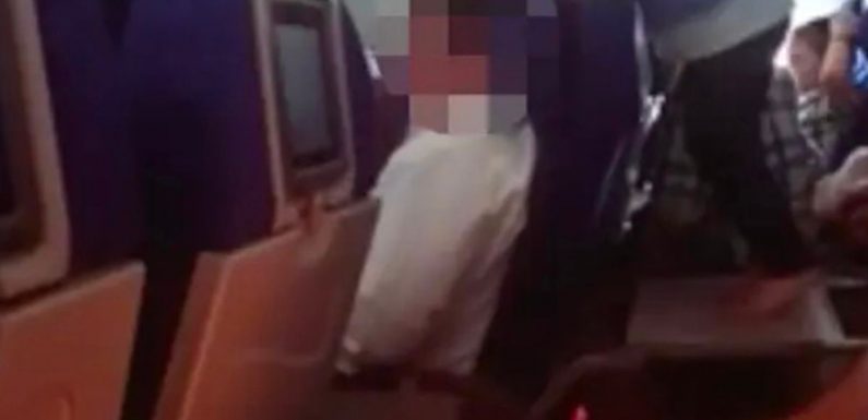 Parents shamed for letting child ‘bounce on seat tray table for 8 hour flight’