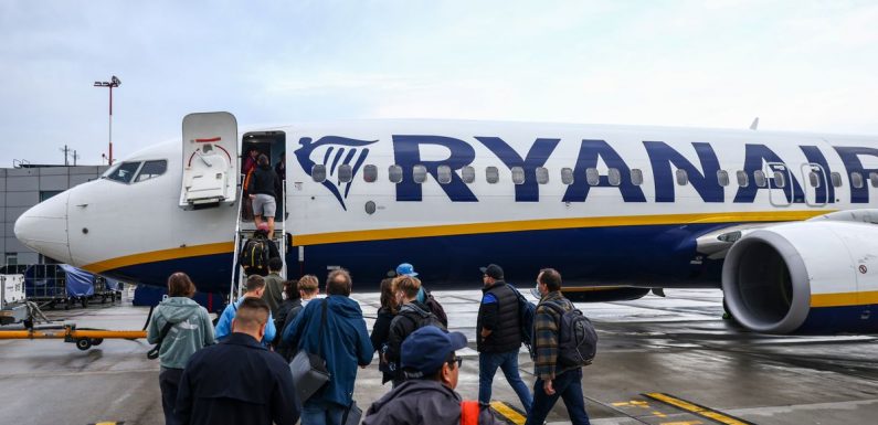Ryanair passengers issued check-in warning – or risk a £55 fee at the airport