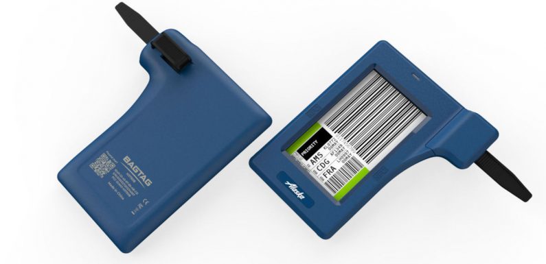 Alaska Airlines' electronic bag tags make debut