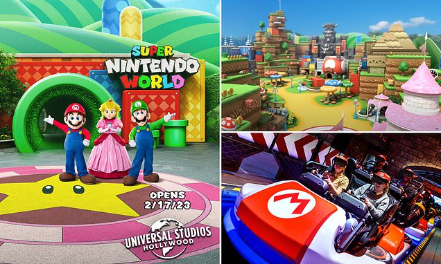 Opening date for the first Super Nintendo World in the U.S revealed
