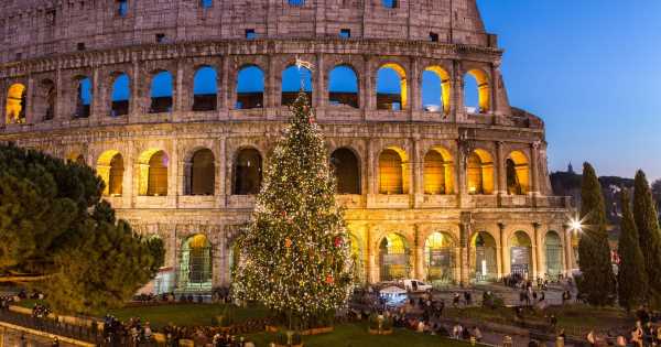 Rome is ‘best city in Europe’ for Christmas with light displays and markets