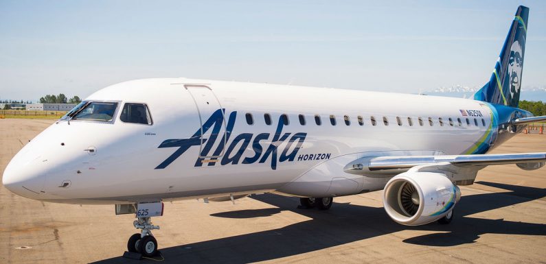 Alaska Airlines' regional jets will get satellite-based WiFi