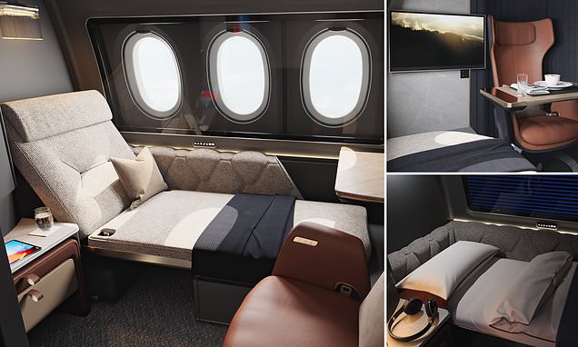 First-class airline suite revealed that offers a 'VIP jet experience'
