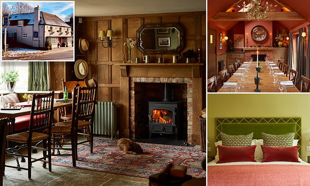 Hot stuff! Inside a former curry house that's now the 'perfect' pub