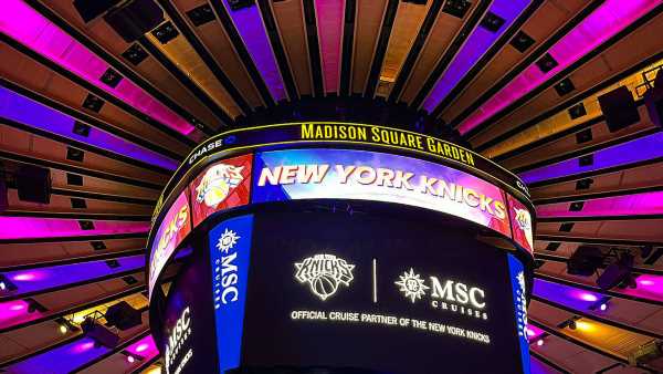 MSC named official cruise line partner of the New York Knicks