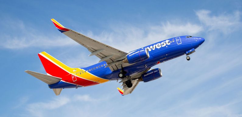 Southwest flyers with disrupted holiday travel receive 25,000 reward points