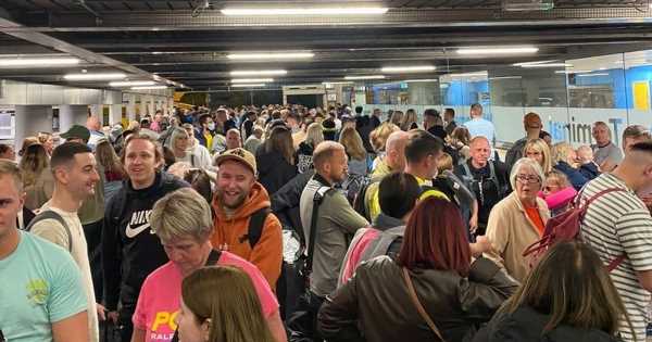 Travel nightmare for Brits as Spanish and French airport workers strike