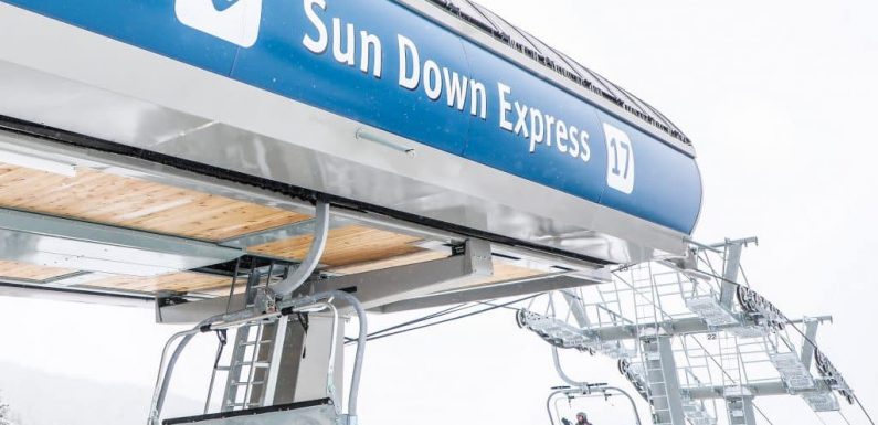 Vail Mountain’s new Sun Down Express lift is now open