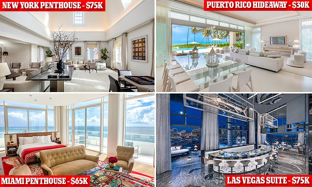 Revealed: The most expensive hotel suites in the US