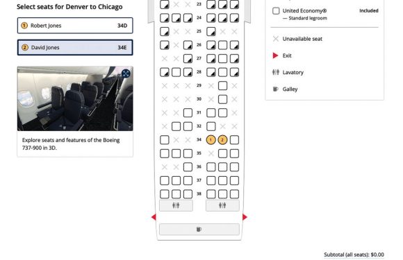 United makes it easier for families to sit together