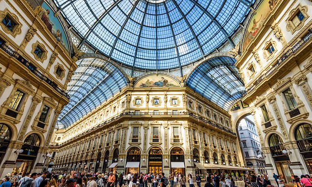 Exploring Milan's chic boutiques on a mother-daughter shopping break