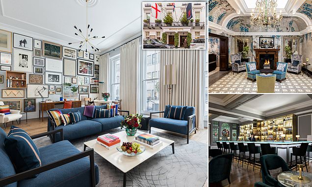Inside London's Brown's Hotel, which now has a suite by Sir Paul Smith