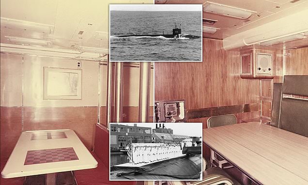 Photos reveal the innards of USS Thresher which sank 60 years ago