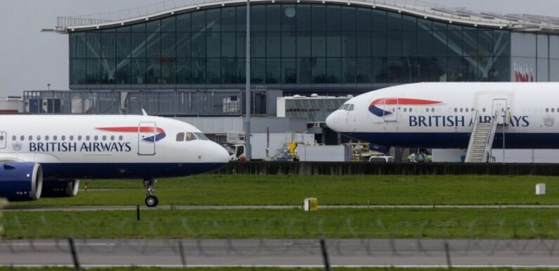 BA cancels more than 150 flights in Bank Holiday chaos