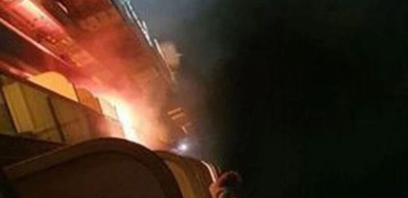 Fire breaks out on cruise ship as guests have to evacuate cabins