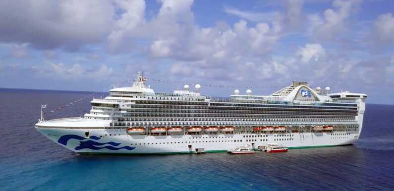 For the first time, Princess Cruises will deploy a ship to Port Canaveral