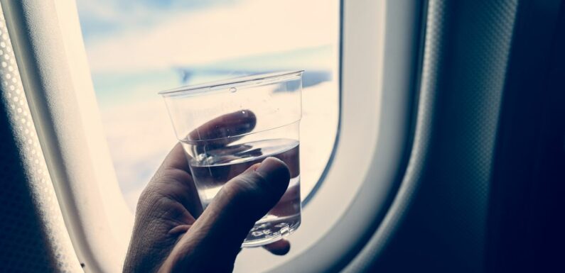 Travel expert warns Brits ‘never drink water’ offered in a flight