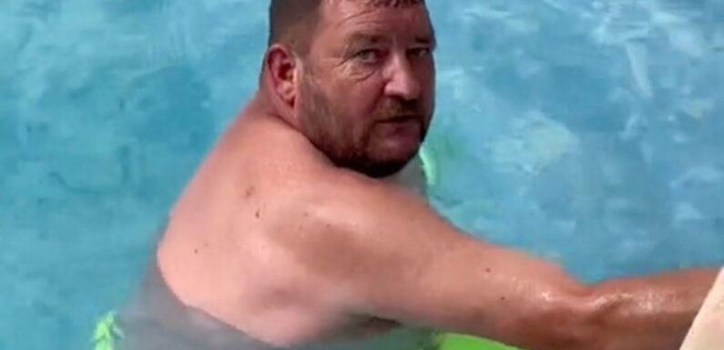 British bloke left mortified as swimming trunks dissolve in Benidorm pool