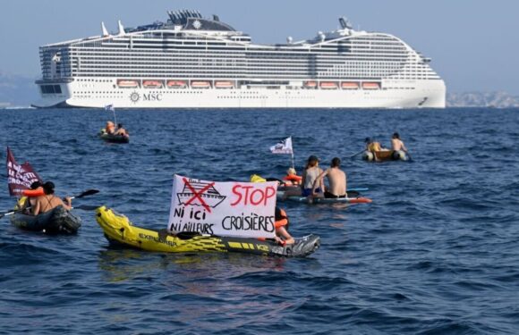 Cruise protests erupt in popular European destination against pollution