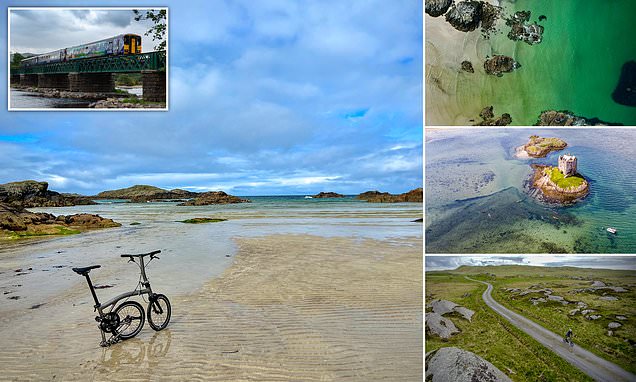 Exploring Scotland's amazing 'adventure coast' by bike, boat and rail