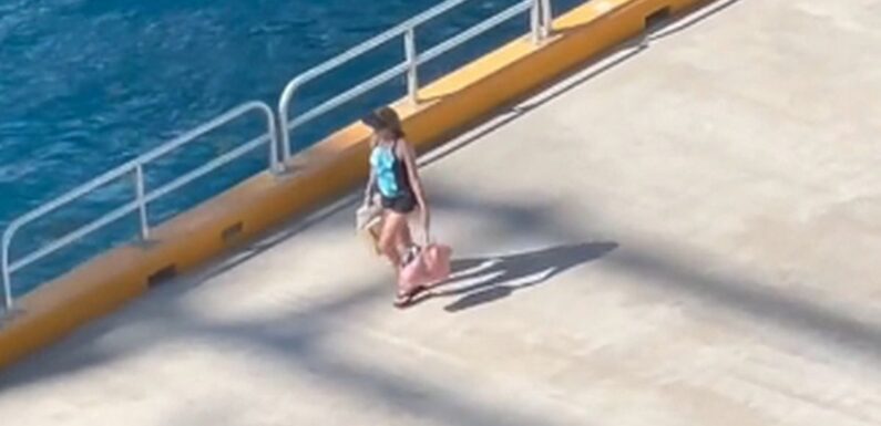 Cruise passengers jeer and clap at ‘entitled’ woman turning up late for ship