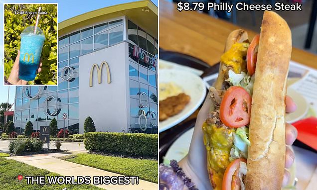 Inside Epic McD's – the world's biggest McDonald's that serves STEAK