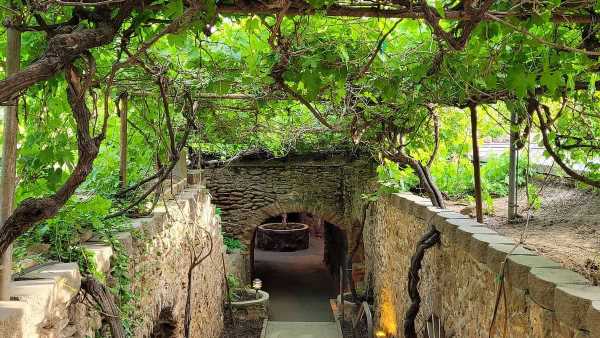 Inside the underground gardens that took 40 years to dig BY HAND