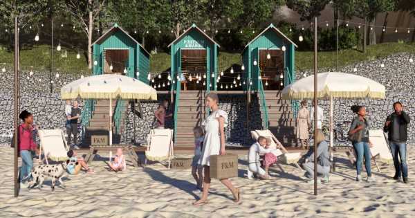 UK’s ‘fanciest beach huts’ open with table service and lobster picnic hampers