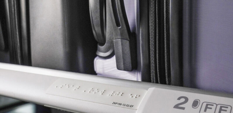 United Airlines will add Braille signage in its airplanes