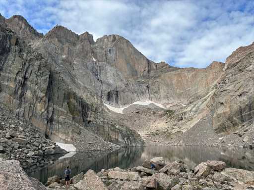 High-alpine Chasm Lake is one of Colorado’s most spectacular hikes