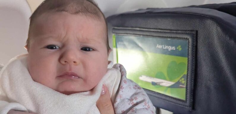 ‘I travelled with newborn for first time and expected chaos – but was surprised’