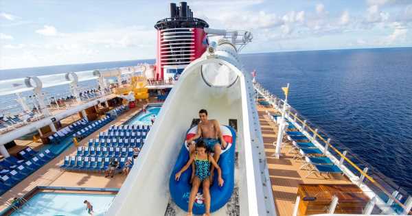 ‘I tried Disney cruise waterslide – it’s 746ft long with daredevil 4-deck drop’