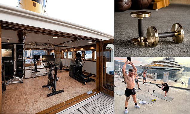 Inside the wacky world of super yacht gym design