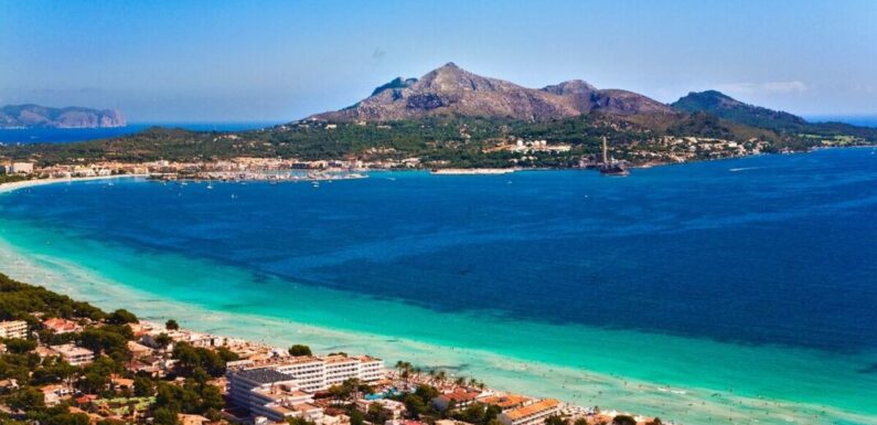 Locals take to the streets in Majorca to protest against tourism