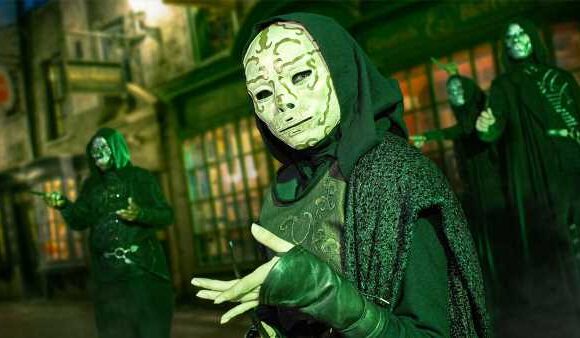 The villainous Death Eaters are coming to Diagon Alley