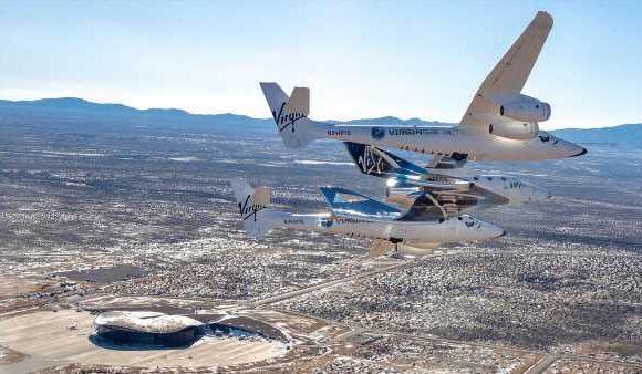 Virgin Galactic's first space tourists finally soar